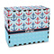 Anchors & Waves Wood Recipe Box - Full Color Print (Personalized)