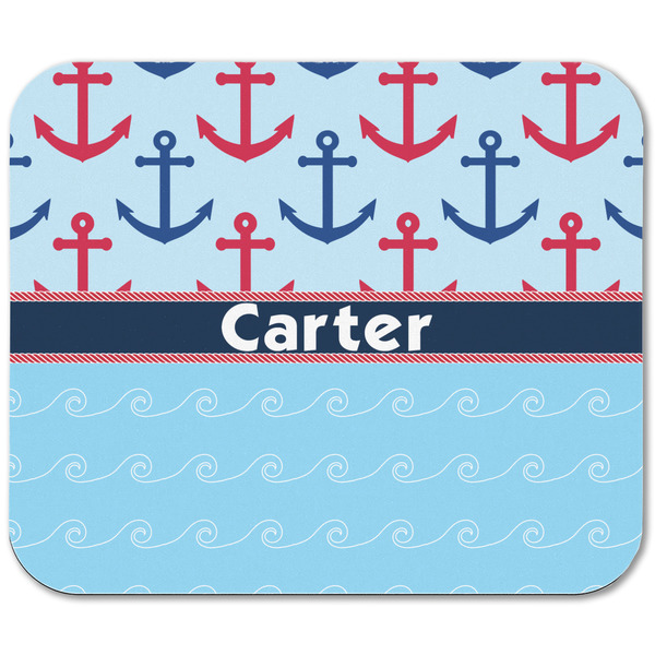 Anchors & Waves Rectangular Mouse Pad - APPROVAL