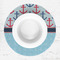 Anchors & Waves Round Linen Placemats - LIFESTYLE (single)