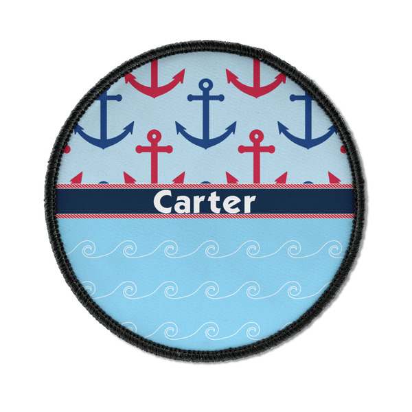 Anchors & Waves Round Patch