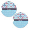 Anchors & Waves Sandstone Car Coasters - Set of 2