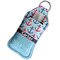 Anchors & Waves Sanitizer Holder Keychain - Large in Case