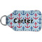Anchors & Waves Sanitizer Holder Keychain - Small (Back)