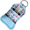 Anchors & Waves Sanitizer Holder Keychain - Small in Case