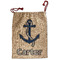 Anchors & Waves Santa Sack - Front (Personalized)