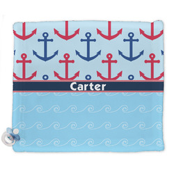 Anchors & Waves Security Blankets - Double Sided (Personalized)