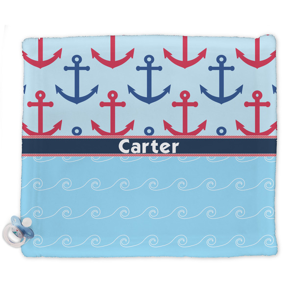 Custom Anchors & Waves Security Blanket (Personalized)