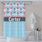 Anchors & Waves Shower Curtain Lifestyle