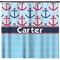 Anchors & Waves Shower Curtain (Personalized) (Non-Approval)