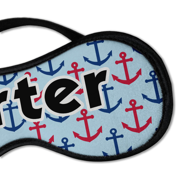 Anchors & Waves Sleeping Eye Mask - DETAIL Large