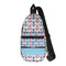 Anchors & Waves Sling Bag - Front View