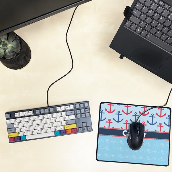 Anchors & Waves Small Gaming Mats - LIFESTYLE