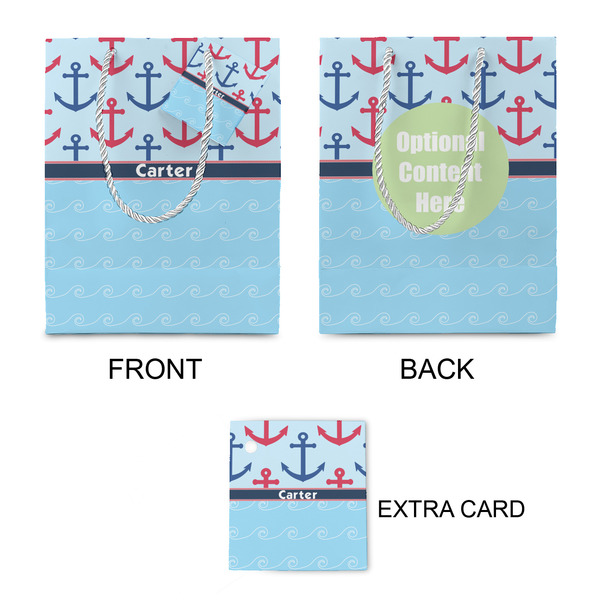 Anchors & Waves Small Gift Bag - Approval