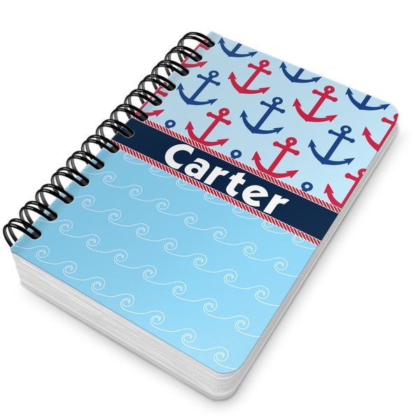 Anchors & Waves Spiral Journal 5 x 7 - Main
