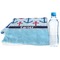Anchors & Waves Sports Towel Folded with Water Bottle