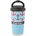 Anchors & Waves Stainless Steel Coffee Tumbler (Personalized)