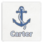 Anchors & Waves Paper Dinner Napkins (Personalized)