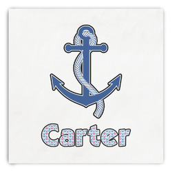 Anchors & Waves Paper Dinner Napkins (Personalized)