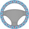 Anchors & Waves Steering Wheel Cover