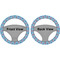 Anchors & Waves Steering Wheel Cover- Front and Back