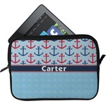 Anchors & Waves Tablet Case / Sleeve - Small (Personalized)
