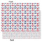 Anchors & Waves Tissue Paper - Lightweight - Large - Front & Back