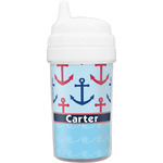 Anchors & Waves Toddler Sippy Cup (Personalized)