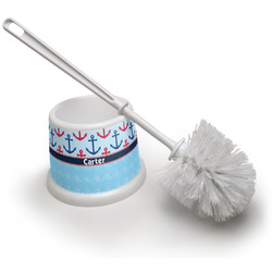 Anchors & Waves Toilet Brush (Personalized)