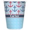 Anchors & Waves Trash Can White