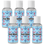Anchors & Waves Travel Bottles (Personalized)