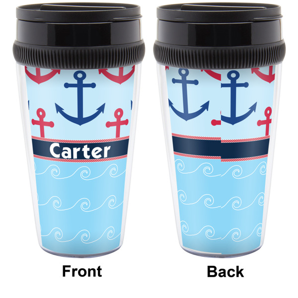 Anchors & Waves Travel Mug Approval (Personalized)