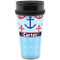 Anchors & Waves Acrylic Travel Mug without Handle (Personalized)