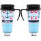Anchors & Waves Travel Mug with Black Handle - Approval