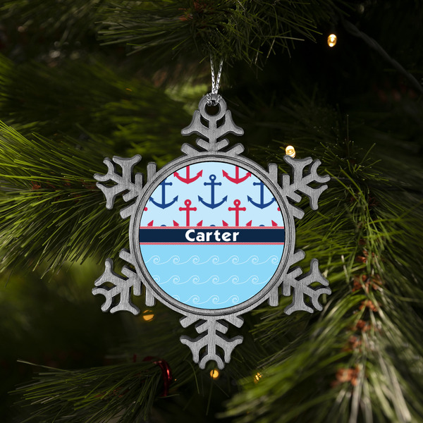 Anchors & Waves Vintage Snowflake - (LIFESTYLE)