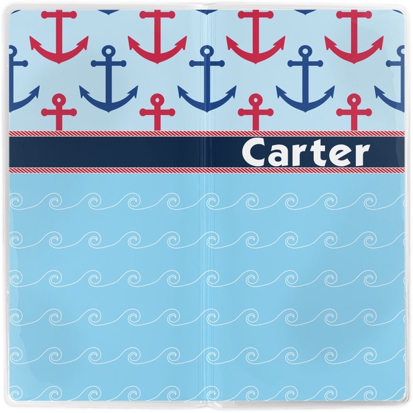 Anchors & Waves Vinyl Document Wallet - Apvl