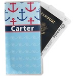 Anchors & Waves Travel Document Holder