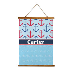 Anchors & Waves Wall Hanging Tapestry (Personalized)