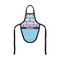 Anchors & Waves Wine Bottle Apron - FRONT/APPROVAL