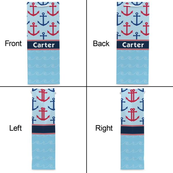 Anchors & Waves Wine Gift Bag - Gloss - Approval