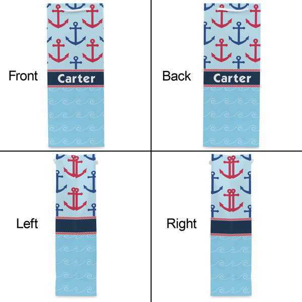 Anchors & Waves Wine Gift Bag - Matte - Approval