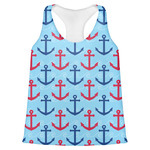 Anchors & Waves Womens Racerback Tank Top - X Small