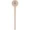 Anchors & Waves Wooden 4" Food Pick - Round - Single Pick