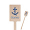 Anchors & Waves Rectangle Wooden Stir Sticks (Personalized)