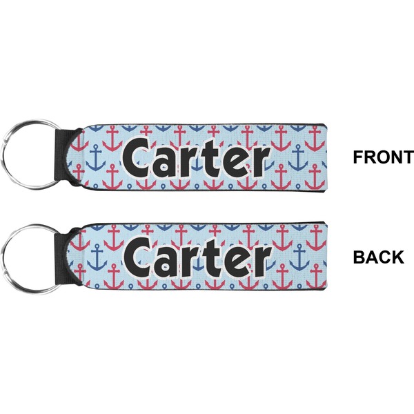 Anchors & Waves Wristlet (Front + Back)