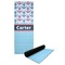 Anchors & Waves Yoga Mat with Black Rubber Back Full Print View