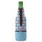 Anchors & Waves Zipper Bottle Cooler - BACK (bottle)