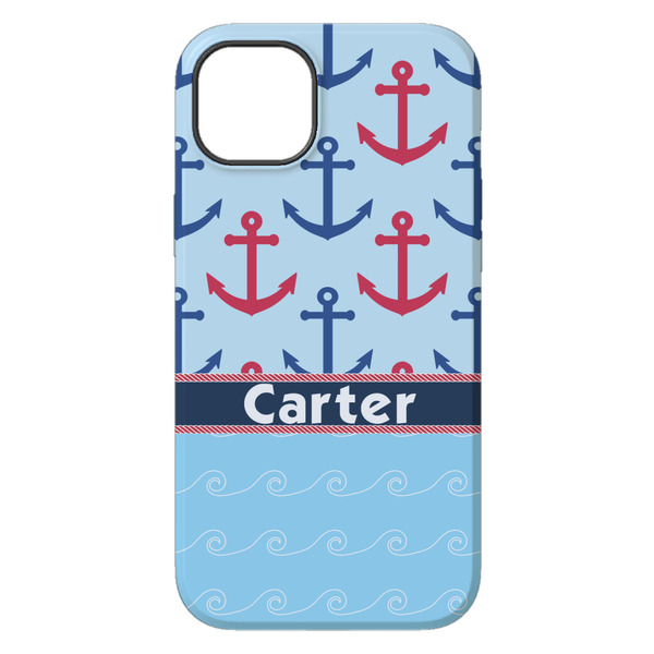 Anchors & Waves iPhone 14 Pro Max Tough Case - Back