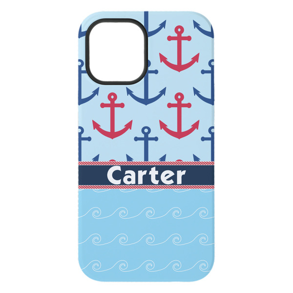 Anchors & Waves iPhone 15 Plus Tough Case - Back