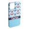 Anchors & Waves iPhone Case - Plastic - iPhone 15 Pro Max (Personalized)