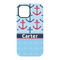 Anchors & Waves iPhone 15 Tough Case - Back